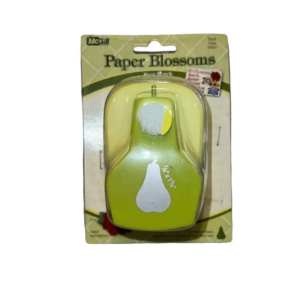 McGill Paper Blossoms Lever Punch for Pear 64501 Craft Scrapbooking New